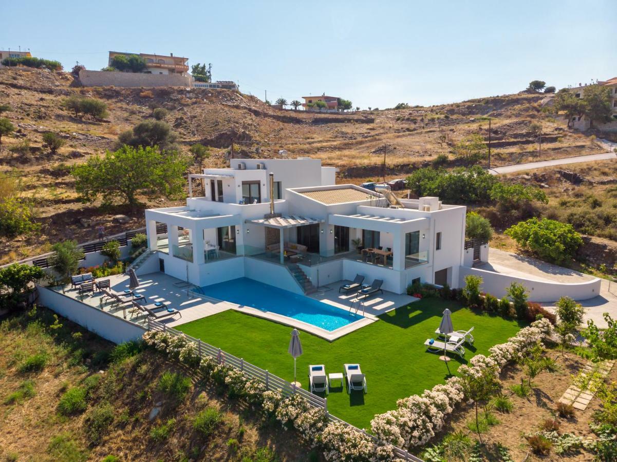 Eolia Iconic Villa, Walking Distance To The Beach, By Thinkvilla Pánormos Eksteriør billede